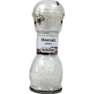 Kotanyi Gewürzmühle Meersalz 10er Pack (10x92g Mühle)
