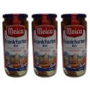 Meica Frankfurter Art 6 Würstchen im zarten Saitling 3er Pack (3x250g Glas)