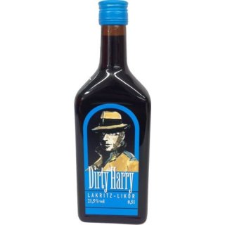 Lakritz Likör Dirty Harry 21,5% 3er Pack (3x0,5L Falsche)