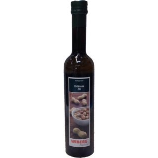 Wiberg Erdnussöl kaltgepresst 3er Pack (3x0,5L Flasche)