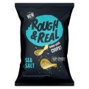 Rough & Real Chips Sea Salt 6er Pack (6x125g Beutel)...