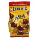 Bahlsen Leibnitz Minis Choco 12er Pack (12x25g Packung) + usy Block