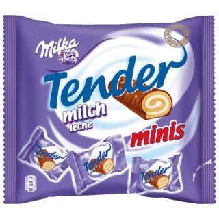 Milka Tender Milch Minis 4er Pack (4x150g Beutel)