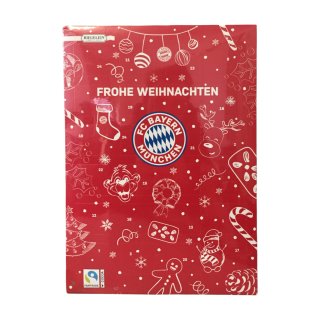FC Bayern München Adventskalender "Frohe Weihnachten" (120g)