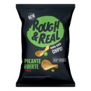 Rough & Real Chips Picante Fuerte (125g Beutel)