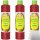 Hela Curry Ketchup Delikat 3er Pack (3x800ml Flasche) + usy Block