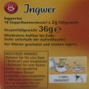 Teekanne Ingwer 12er Pack (12x18 St)