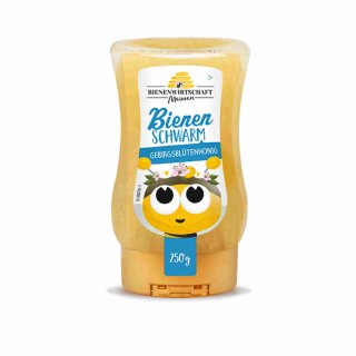 Bienenwirtschaft Meissen Bienenschwarm Gebirgsblütenhonig (250g Flasche)
