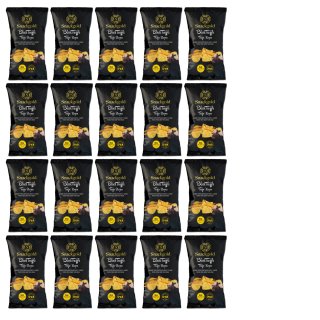 Snackgold Black Truffle Chips 20er Pack (20x125g Beutel Chips mit schwarzem Trüffel)
