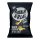 Rough & Real Chips Black Pepper & Sea Salt 3er Pack (3x125g Beutel) + usy Block