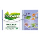 Pickwick Good Night Variation Box 3er Pack (Lavendel & Zitronenmelisse, Kamille & Honig, Kamille & Passionsblume, Linde, Anis & Zitronenverbene 3x20x1,5g) + usy Block