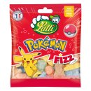 Lutti Pokemon Fizz Saure Fruchtgummi 3er Pack (3x100g Packung) + usy Block