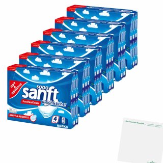 G&G Taschentücher 6er Pack (6x30x10 Packung) + usy Block