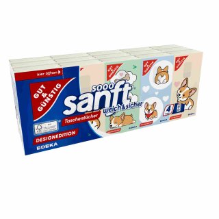 G&G Taschentücher 4-lagig (15x10 Packung)