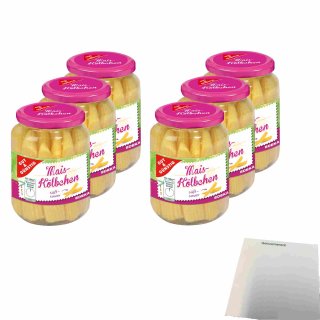 G&G Maiskölbchen 6er Pack (6x340g Glas) + usy Block