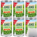 G&G Junge Erbsen extra fein 6er Pack (6x400g Dose) +...