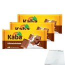Kaba Schokoladentafel Milchschokolade 3er Pack (3x100g...