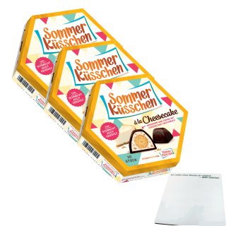 Ferrero Küsschen Cheescake 3er Pack (3x178g Packung) + usy Block