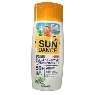 Sundance Kids Med Ultra Sensitive Sonnenmilch LSF 50+ (200ml Flasche)