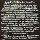 Ostmann Spekulatius Gewürz 6er Pack (6x15g Beutel)