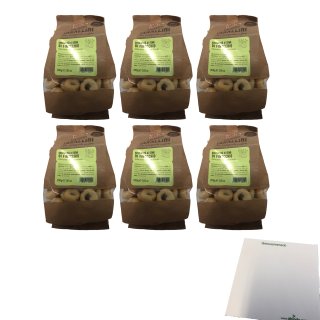 Puglia Sapori Taralli Gebäck mit Fenchel 6er Pack (6x200g Beutel) + usy Block