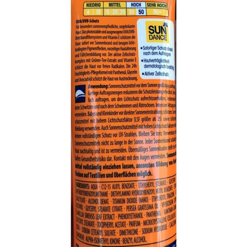 SUNDANCE Sonnencreme LSF 50+