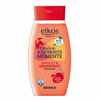 Elkos Body Duschgel Schönheitsmomente Mango & Grapefruit 250ml
