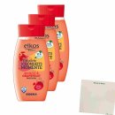 Elkos Body Duschgel Schönheitsmomente Mango & Grapefruit 3er Pack (3x250ml)+ usy Block