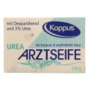 Kappus Arztseife UREA für trockene & empfindliche Haut 3er Pack (3x100g) + usy