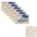 Kappus Arztseife UREA für trockene & empfindliche Haut 6er Pack (6x100g) + usy