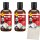 BRISK Bart-Shampoo 3in1, 3er Pack (3x150 ml Flasche) + usy Block
