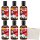 BRISK Bart-Shampoo 3in1, 6er Pack (6x150 ml Flasche) + usy Block
