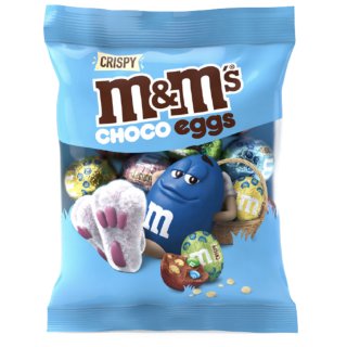 M&Ms Moulded Crispy Choco Eggs (72g Beutel)