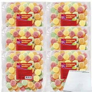 Red Band Weichgummi gezuckert 6er Pack (6x500g Beutel) + usy Block
