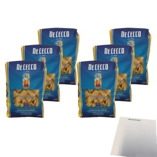 De Cecco Nudeln "Festonati" n.22 6er Pack (6x500g Packung) + usy Block