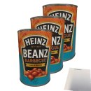 Heinz Beanz Barbecue 3er Pack (3x390g Dose) + usy Block