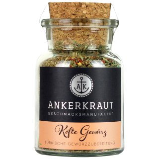 Ankerkraut Köfte Gewürz (60g Korkglas) Türkische Gewürzzubereitung