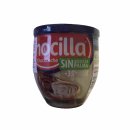 Nocilla Chocoleche Spanische Kakao und Milchcreme, Brotaufstrich mit Haselnüssen 3er Pack (3x180g Glas) + usy Block