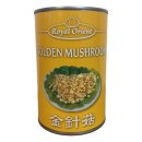 Royal Orient Golden Mushrooms, Goldene Pilze 3er Pack (3x425g Dose) + usy Block