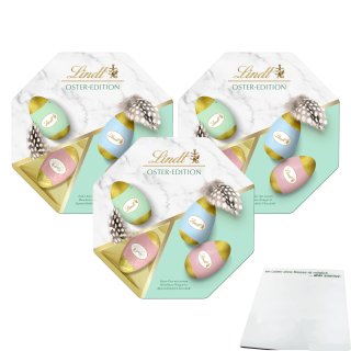 Lindt Oster Edition Kassete 3er Pack (3x144g) + usy Block