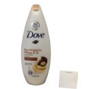 Dove Feuchtgkeitspflege und Öl (250ml Flasche) + usy Block