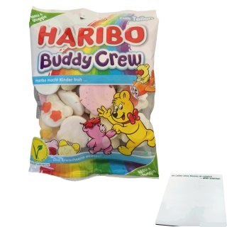 Haribo Buddy crew, Vegetarisch (175g Beutel) + usy Block