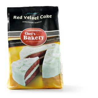 Mix voor red velvet cake Zak 1 kilo