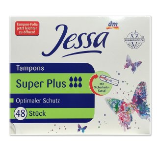 Jessa Tampons Super Plus Optimaler Schutz (48St)