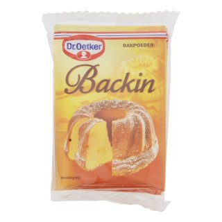 Bakpoeder 12 zakjes x 5 stuks x 16 gram