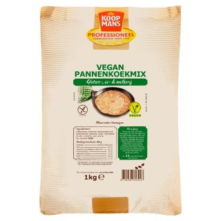 Vegan pannenkoekmix Zak 1 kilo
