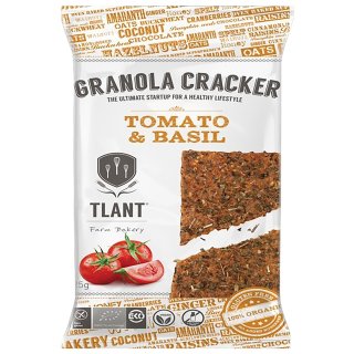 Granola cracker tomaat-basilicum 20 zakjes x 25 gram