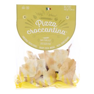 Knuspirrig pizza brood Zak 150 gram