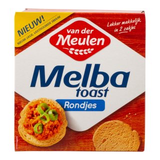 Melba toast rond 4 pakken x 110 gram
