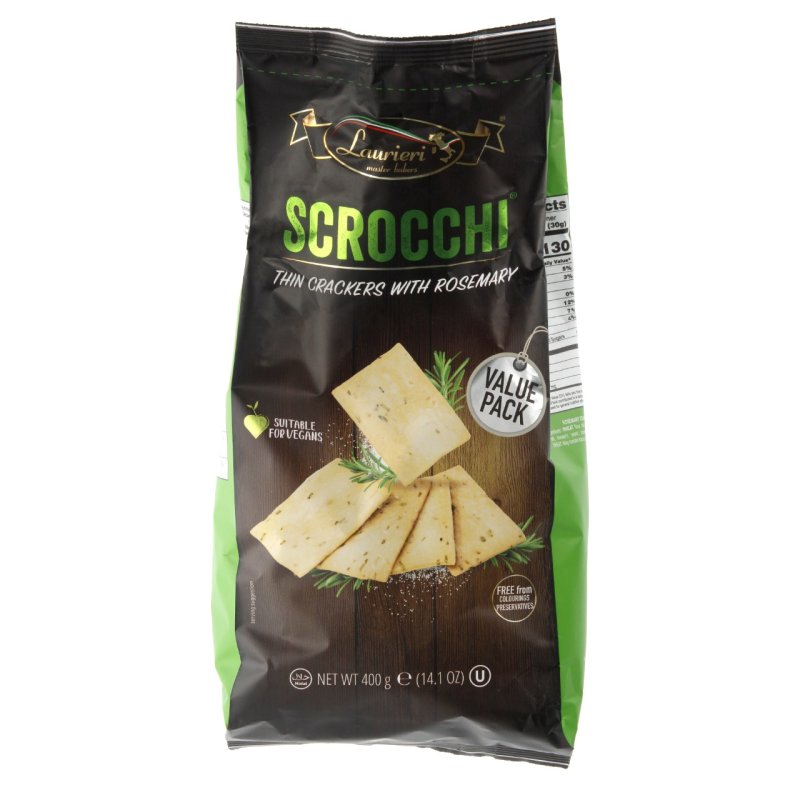 Thin crackers with rosemary Zak 400 gram